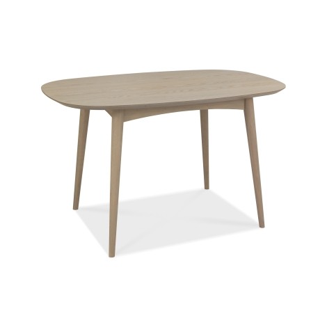 Dansk - Scandi Oak - Rectangular - 4 Seater Dining Table - Turned Solid Beech Legs