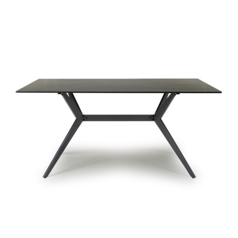 Sintered Stone - 160m - Black - Stone Dining Table