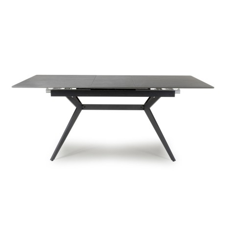 Sintered Stone - 140cm-180m - Grey - Stone Extending Dining Table