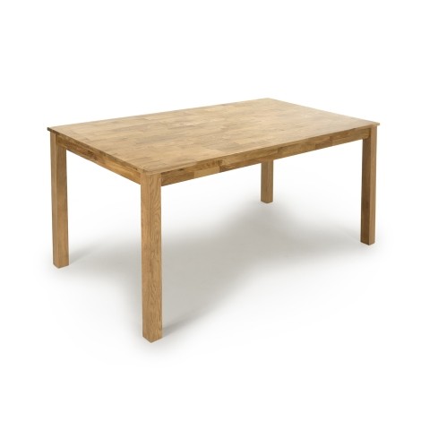 Nevada - Rectangular - Solid Oak Top - 1.5m - Medium Dining Table - Tapered Legs