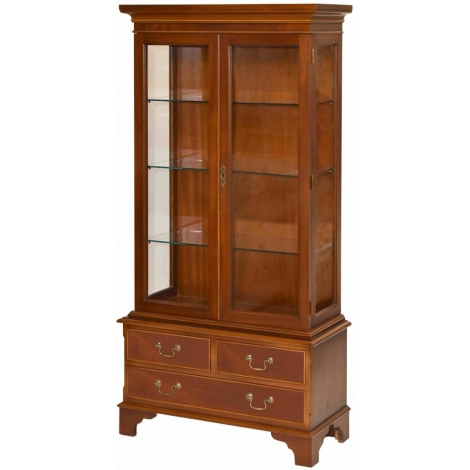 Antique Reproduction - Collectors Cabinet 