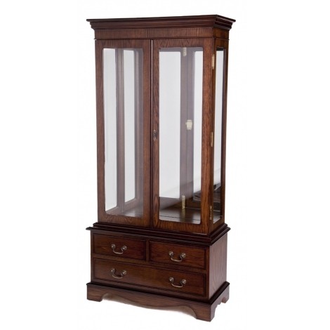 Ashmore Antique Reproduction, Collectors Display Cabinet