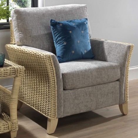 Arlington Natural Wash, Cane Armchair