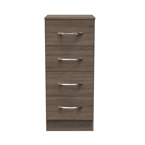 Avon - 4 Drawer - Chest - Darkolino Finish