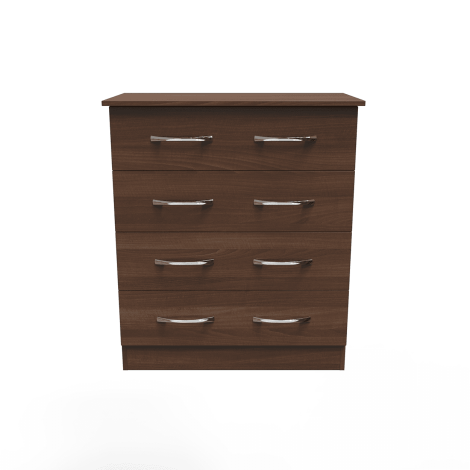 Avon - 4 Drawer - Wide Chest - Noche Walnut Finish