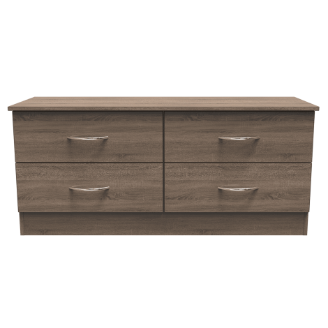 Avon - 4 Drawer - BedBox - Darkolino Finish