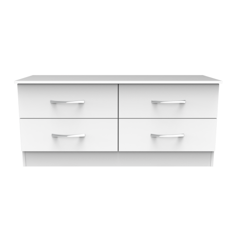 Avon - 4 Drawer - BedBox - White Matt Finish