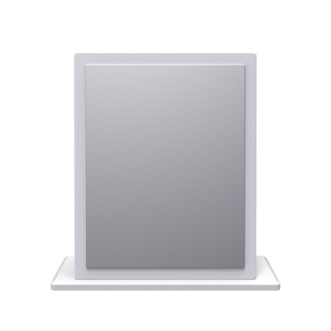 Avon - Small Mirror - White Matt Finish