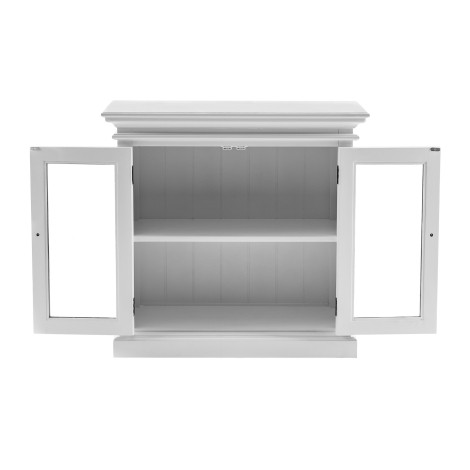 Halifax - Pure White Painted - 2 Door Display Buffet