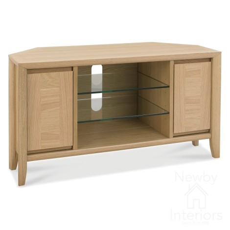 Bergen Oak Corner TV Unit