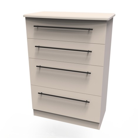 Beverley - Kashmir Matt Chest of 4 Deep Drawers