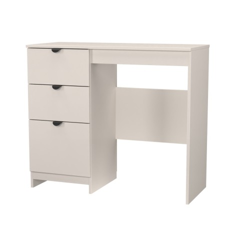Bora - Kashmir Matt Single Pedestal Dressing Table / Vanity Table / Desk