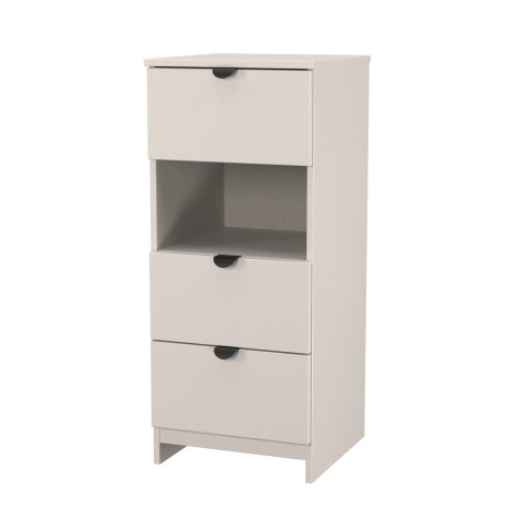 Bora - Kashmir Matt 3 Drawer Locker With Shelf