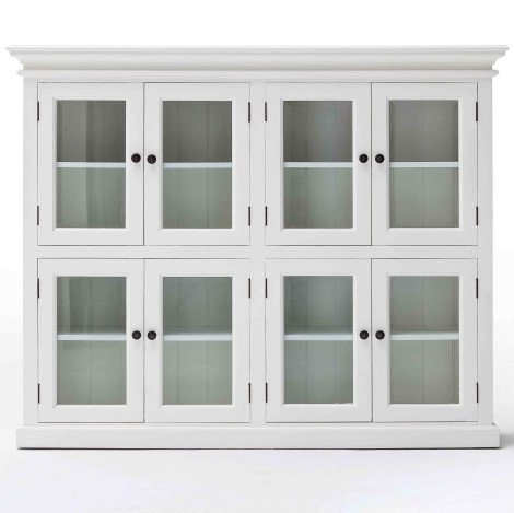 Halifax - Pure White Painted - 8 Door 2 Level Pantry