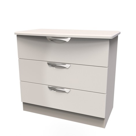 Camden - Chest of 3 Drawers - Kashmir Gloss Front and Matt Base