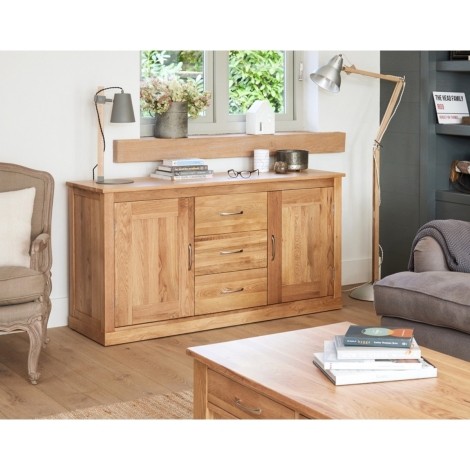 Mobel Oak Large Sideboard COR02A