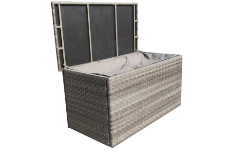 Outdoor Large Cushion Storage Box Multi Grey