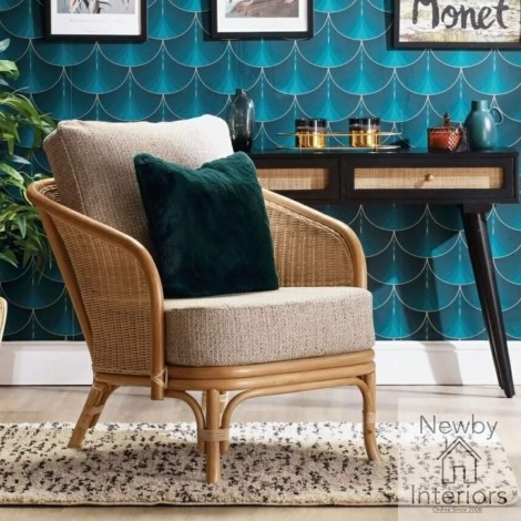 Royal Armchair Natural Rattan