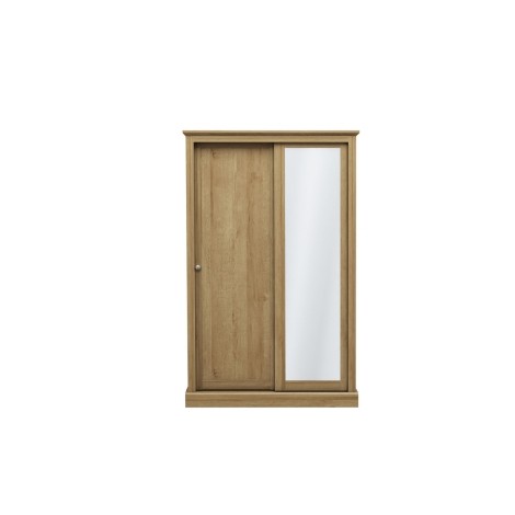 Devon Oak 2 Door Sliding Wardrobe 