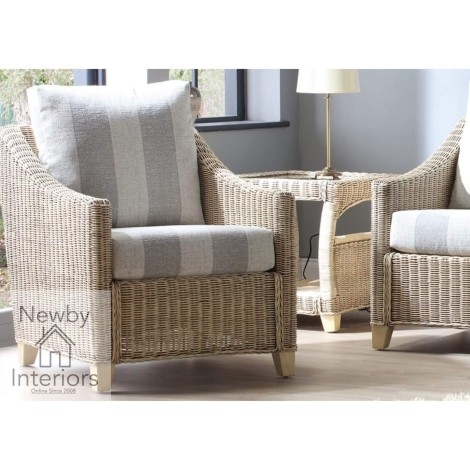Dijon Armchair Natural Wash Rattan