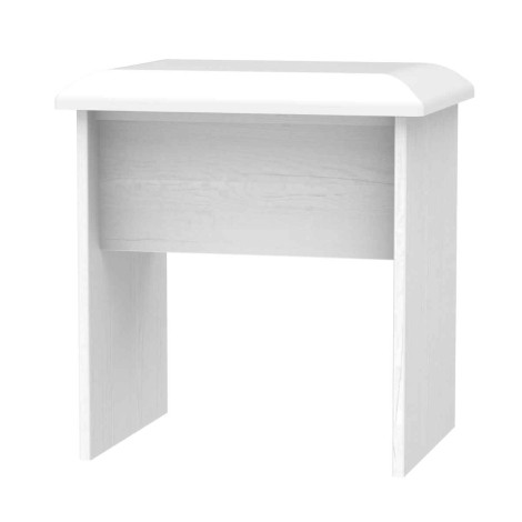 Dorset - Signature White Dressing Table Stool / Vainty Stool