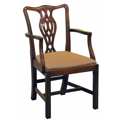 Antique Reproduction - Ribbon Back Carver Chair