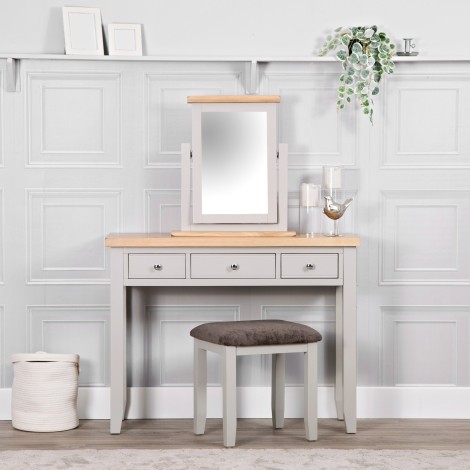 Eaton - Oak and Grey - Painted - Dressing table