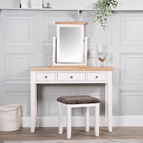 Eaton - Oak and White - Painted - Dressing table