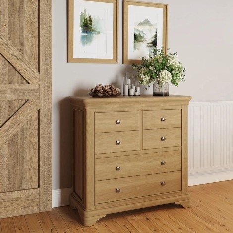 Faire 4+2 Chest in Classic Oak