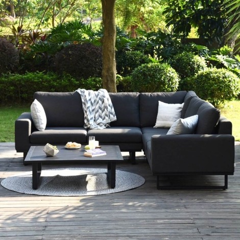 Ethos Corner Sofa Group / Charcoal