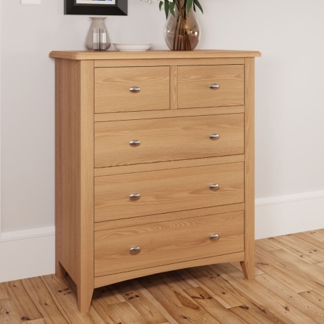 Goa Light Oak - 2 over 3 Chest