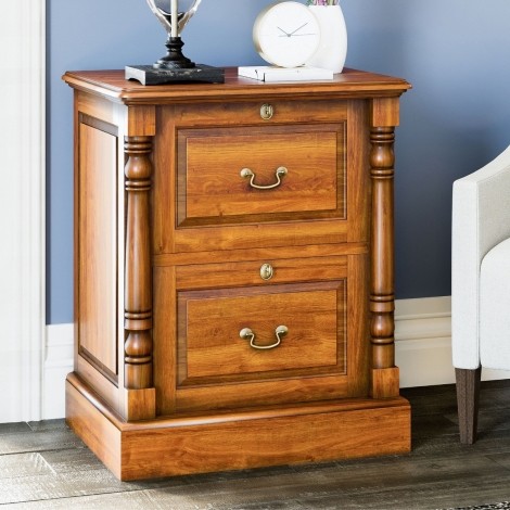 La Reine Two Drawer Filing Cabinet IMD07A