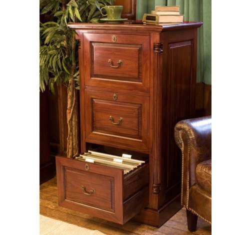 La Roque Three Drawer Filing Cabinet IMR07B