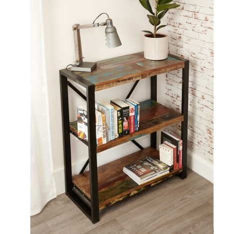 Baumhaus - Urban Chic - Reclaimed Wood - Low Bookcase - IRF01C