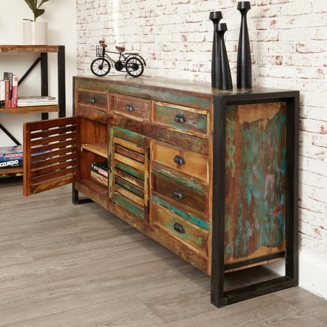 Baumhaus - Urban Chic - Reclaimed Wood - Large Sideboard - IRF02C