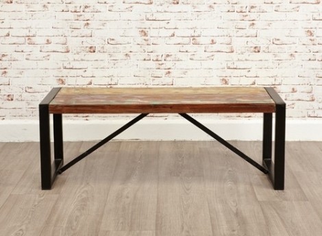 Baumhaus - Urban Chic - Reclaimed Wood - Small Dining Bench - IRF03A