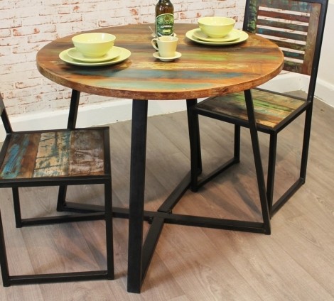 Baumhaus - Urban Chic - Round Dining Table (100cm x 100cm) - IRF04E