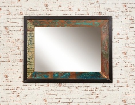 Baumhaus - Urban Chic - Reclaimed Wood - Mirror large (Hangs landscape or portrait) - IRF16A