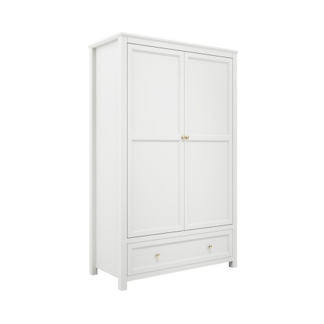 Ives White 2 Door Wardrobe 