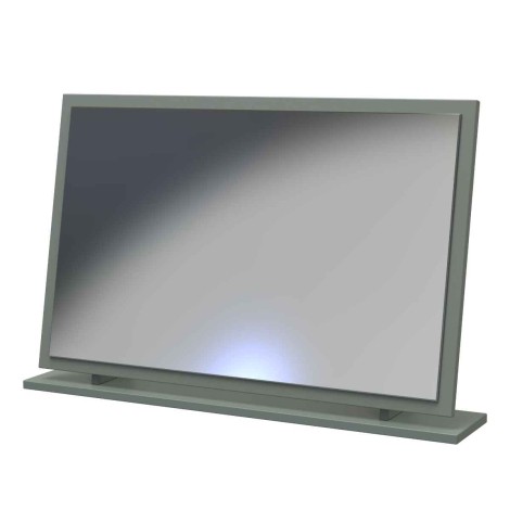 Java - Large Mirror - Reed Green Base