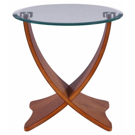 Jual Siena Curve Walnut Lamp Table JF309