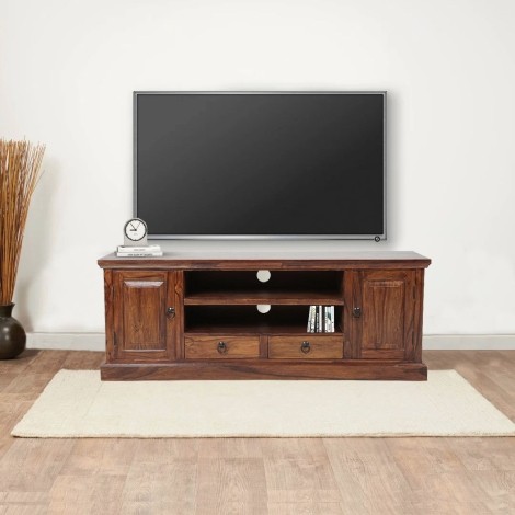 Ganga Sheesham Plazma Tv Unit 
