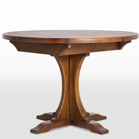 Old Charm - OCH3213 - 110cm - Lichfield - Round Extending Dining Table