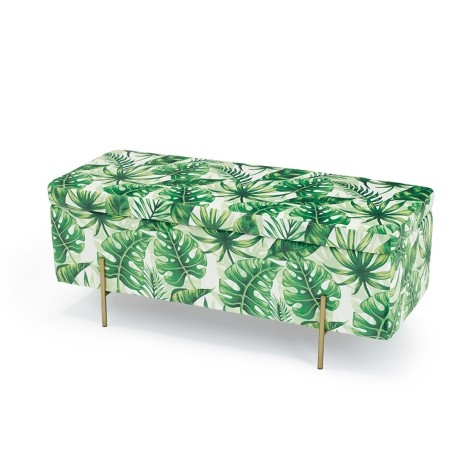 Lola Ottoman Palm Print