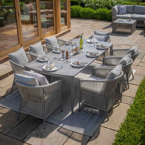 Maldives 8 Seat Rectangular Dining Set