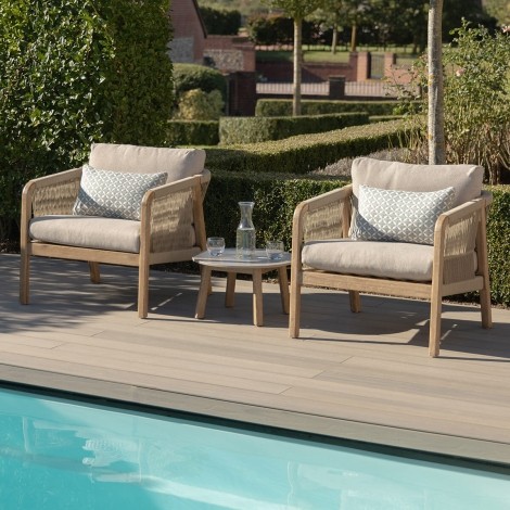 Martinique Lounge Set - Light Brown