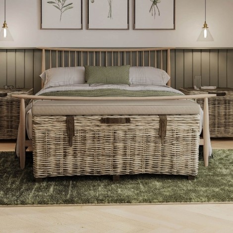 Maya Storage Bench with Cushion