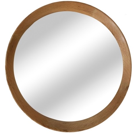 Oak Framed Mirror 34 - Oak