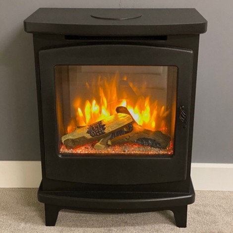 Mitford - Black Electric Stove Fire - 2kW