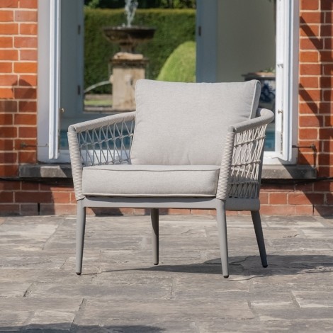 Monaco Lounge Chair  - Cool Linen